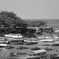 Exploring the Hundred Islands, Pangasinan in Black & White